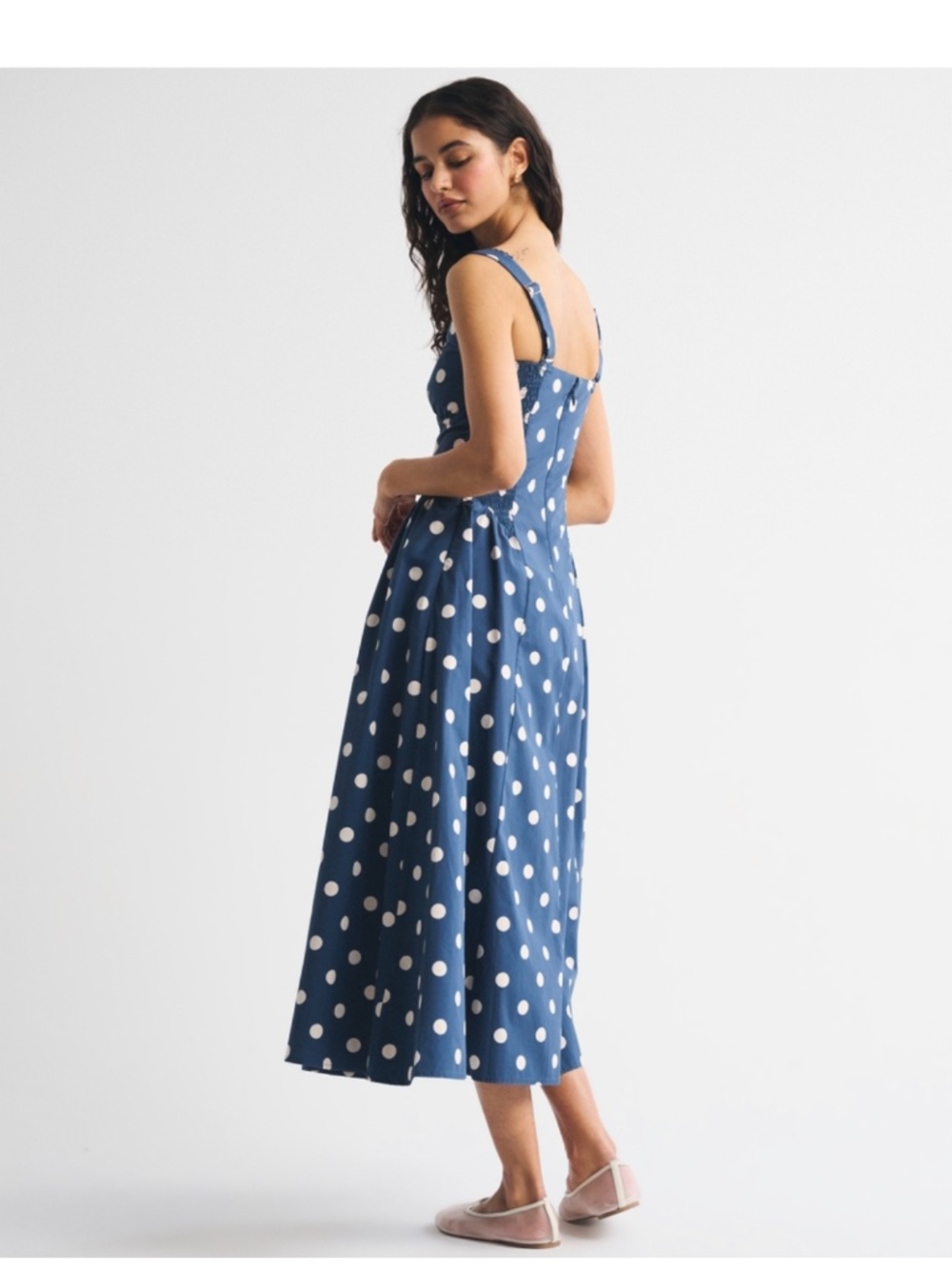 New! Abercrombie & fitch bra free Dylan midi dress - Picture 4 of 6